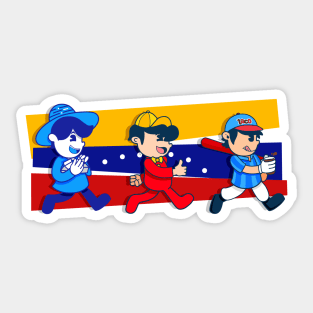 Cartoons of some venezuelan foods Sticker